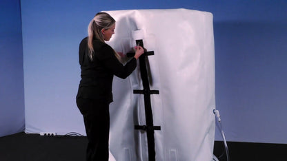 Summit to Sea Grand Dive Vertical hyperbaric chamber setup, video by Summit to Sea