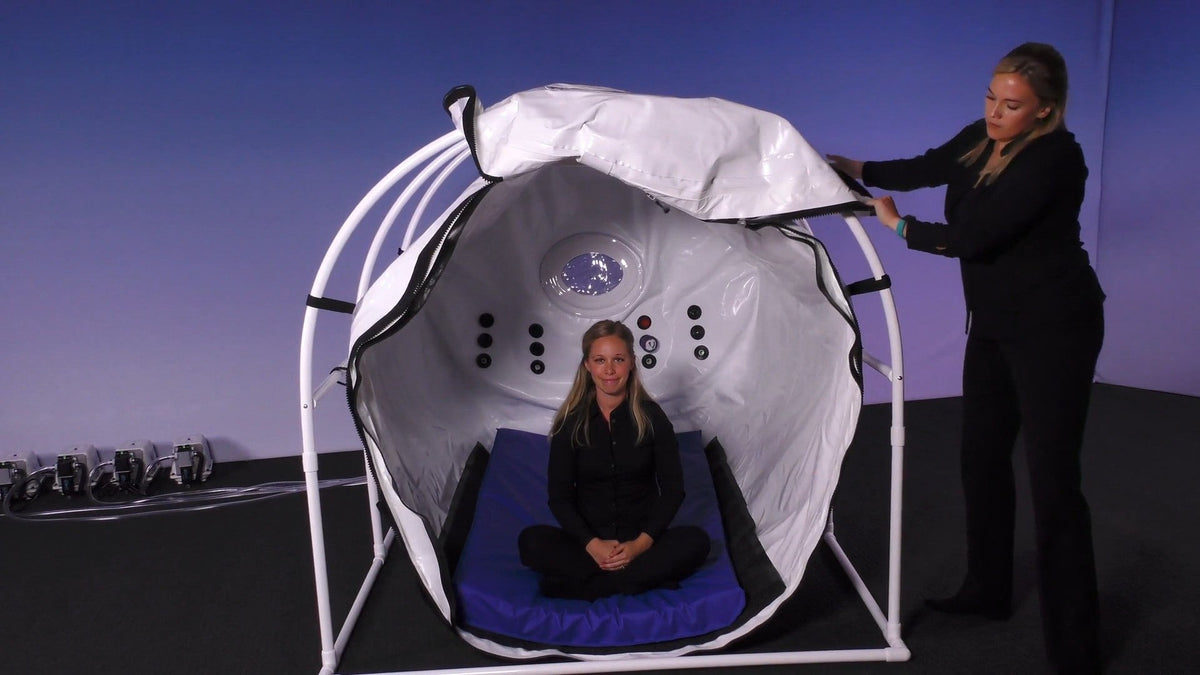 Summit to Sea Grand Dive Pro Plus hyperbaric chamber setup, video by Summit to Sea