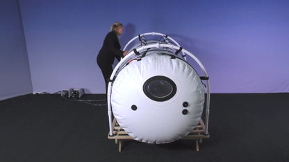 Summit to Sea Grand Dive Pro hyperbaric chamber setup, video by Summit to Sea
