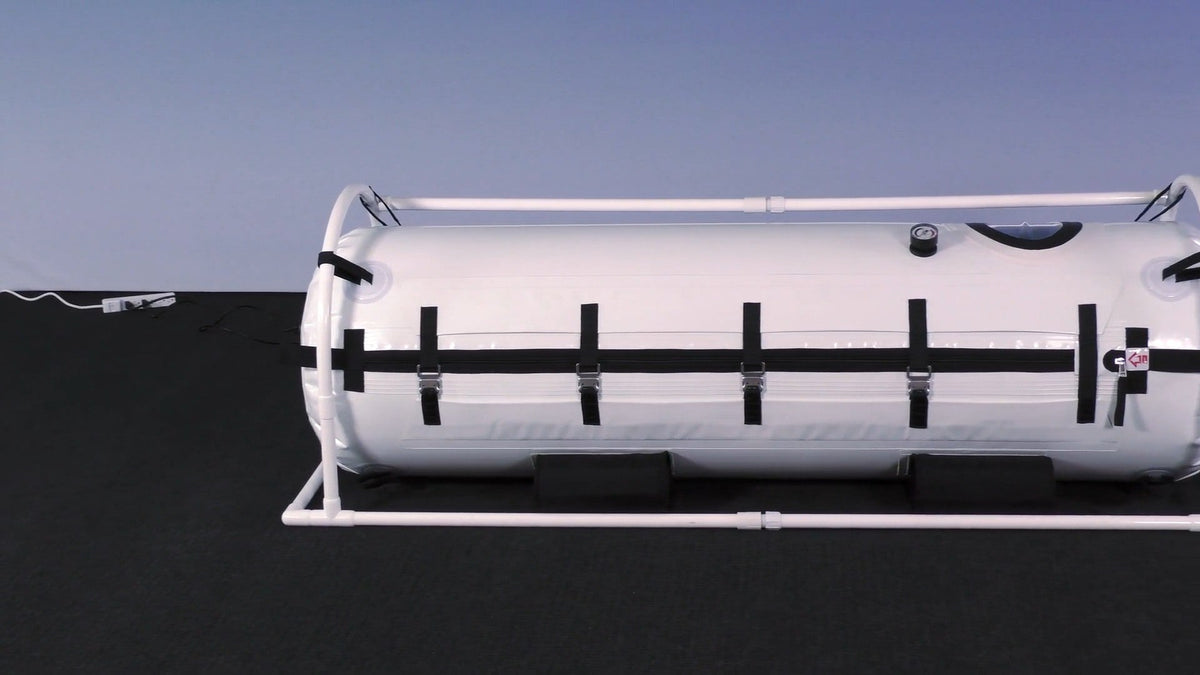 Summit to Sea Shallow Dive hyperbaric chamber setup, video by Summit to Sea