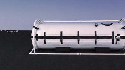 Summit to Sea Shallow Dive hyperbaric chamber setup, video by Summit to Sea