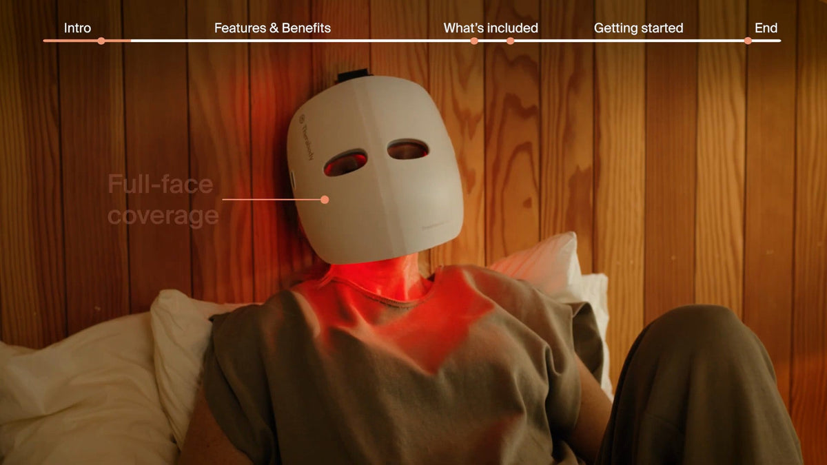 TheraFace Mask Glo, video by Therabody