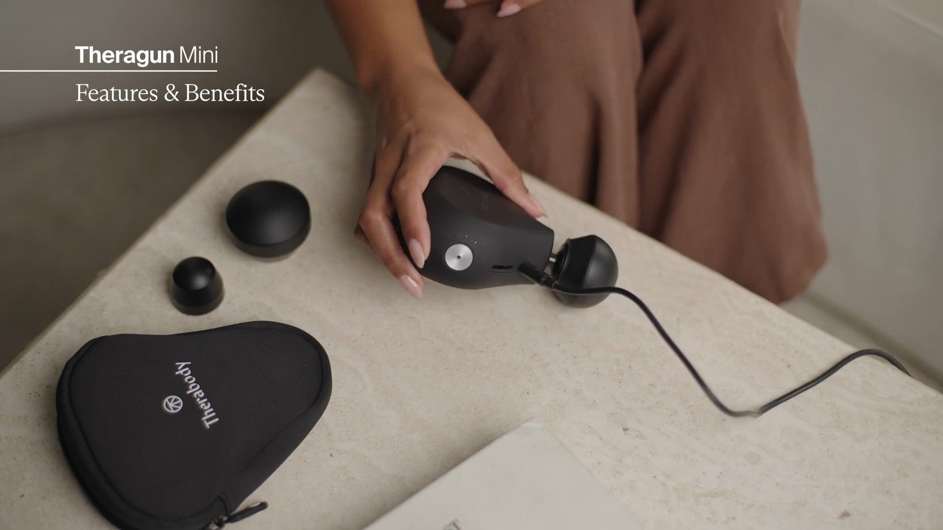 Theragun Mini (3rd Gen), video by Therabody