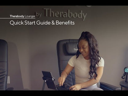 Therabody Lounger product guide — vibroacoustic zero-gravity recovery chair