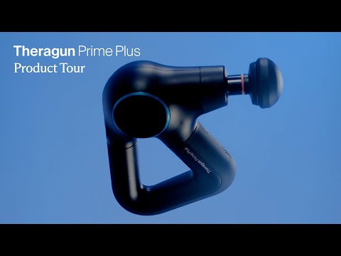 Theragun Prime Plus product tour — percussive + heat + vibration therapy by Therabody