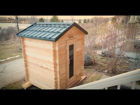 CT Granby Cabin Sauna - Dundalk LeisureCraft CT Granby Cabin Sauna video