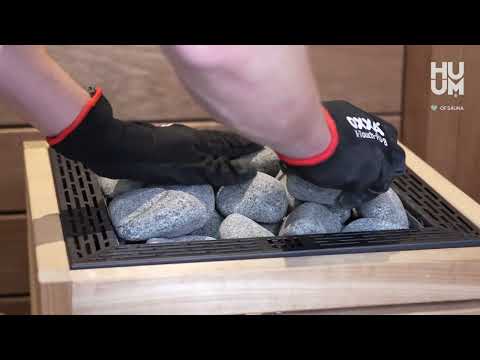 Loading the CORE through its top grate.