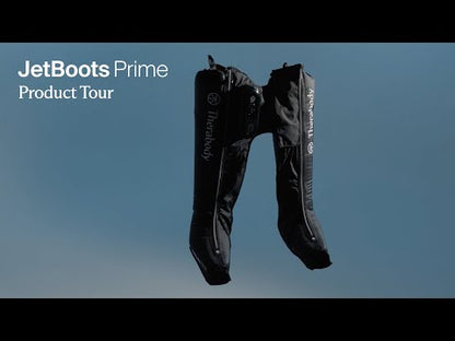 JetBoot Prime product tour — pneumatic compression recovery boots by Therabody