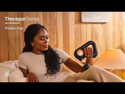 Theragun Sense G2 product tour — smart quiet percussive therapy by Therabody