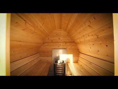 CT Mini POD Sauna - Dundalk LeisureCraft CT MiniPOD Sauna video