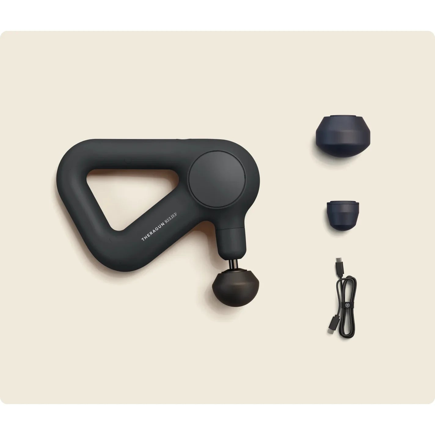 Theragun Relief G6 Charcoal — everyday pain relief device by Therabody — product view 8