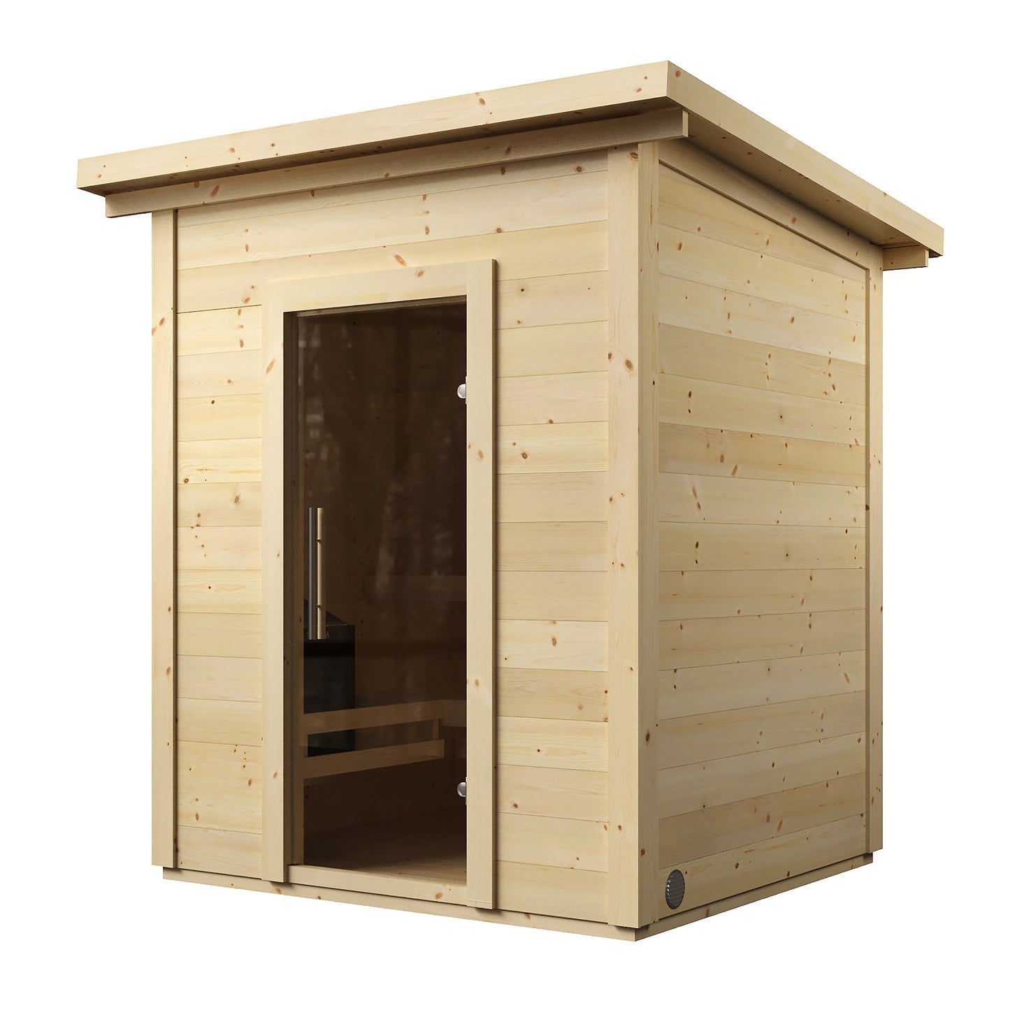 SaunaLife G2 Garden Series 4-Person Outdoor Sauna Kit