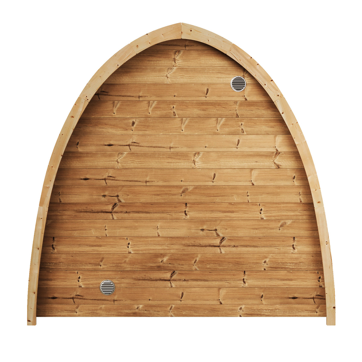 SaunaLife G3 Garden Series Outdoor Sauna Kit, Arched Roof, product view 5