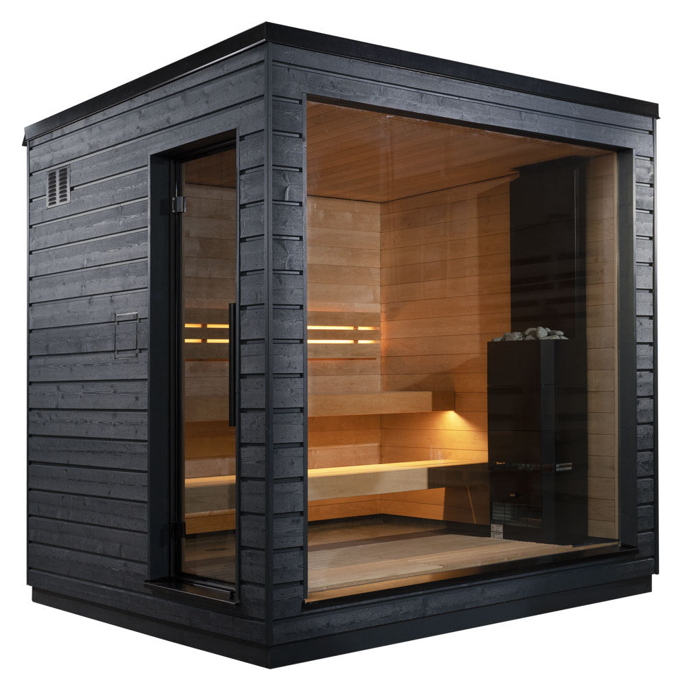 SaunaLife G6 Garden Series 5-Person Pre-Assembled Outdoor Sauna, product view 3