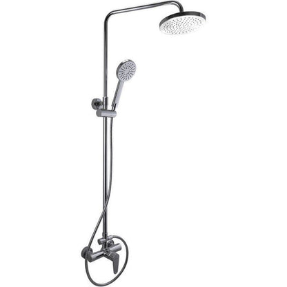 SaunaLife R3 Rain Series Outdoor Barrel Shower Kit, component detail 4