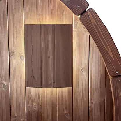 SaunaLife SCONCE+ LED Sconce Light Set for ERGO Series Barrel Saunas, view 2