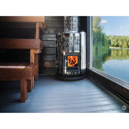 Harvia Cilindro 20 wood-burning sauna stove