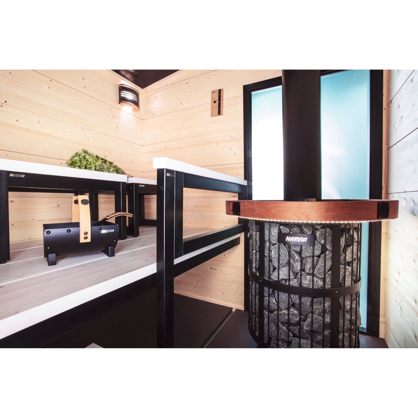 Harvia Legend 240 Duo wood-burning sauna stove