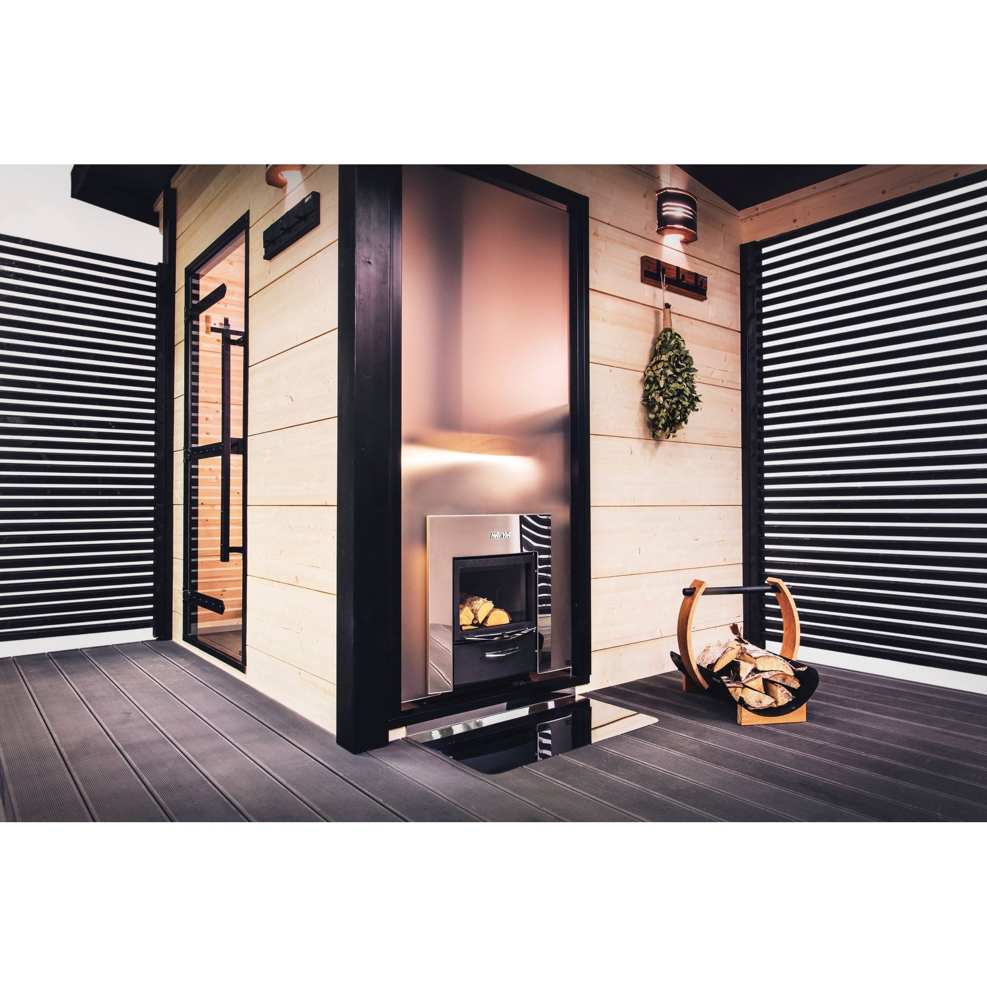 Harvia Legend 240 Duo wood-burning sauna stove
