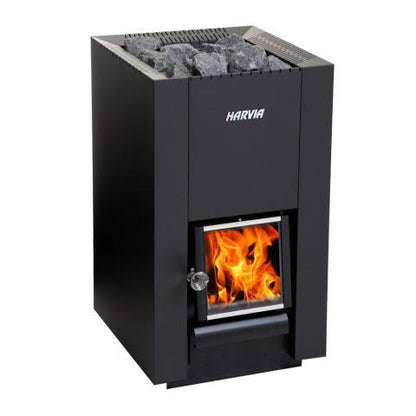 Harvia Linear 16 wood-burning sauna stove