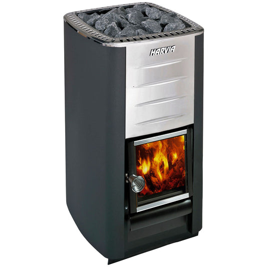 Harvia M3 wood-burning sauna stove, the compact model in the range