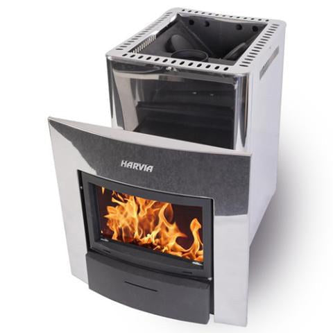 Harvia Pro 20 Duo wood-burning sauna stove