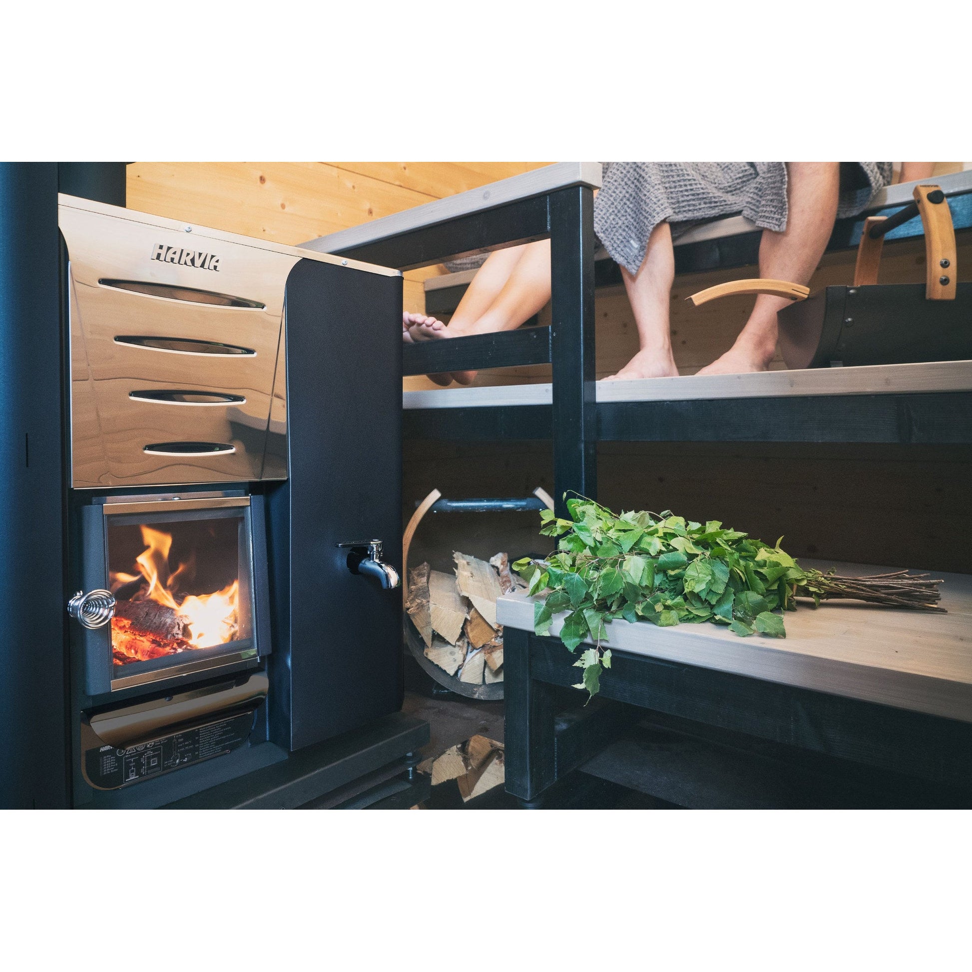Harvia Pro 20 RS wood-burning sauna stove