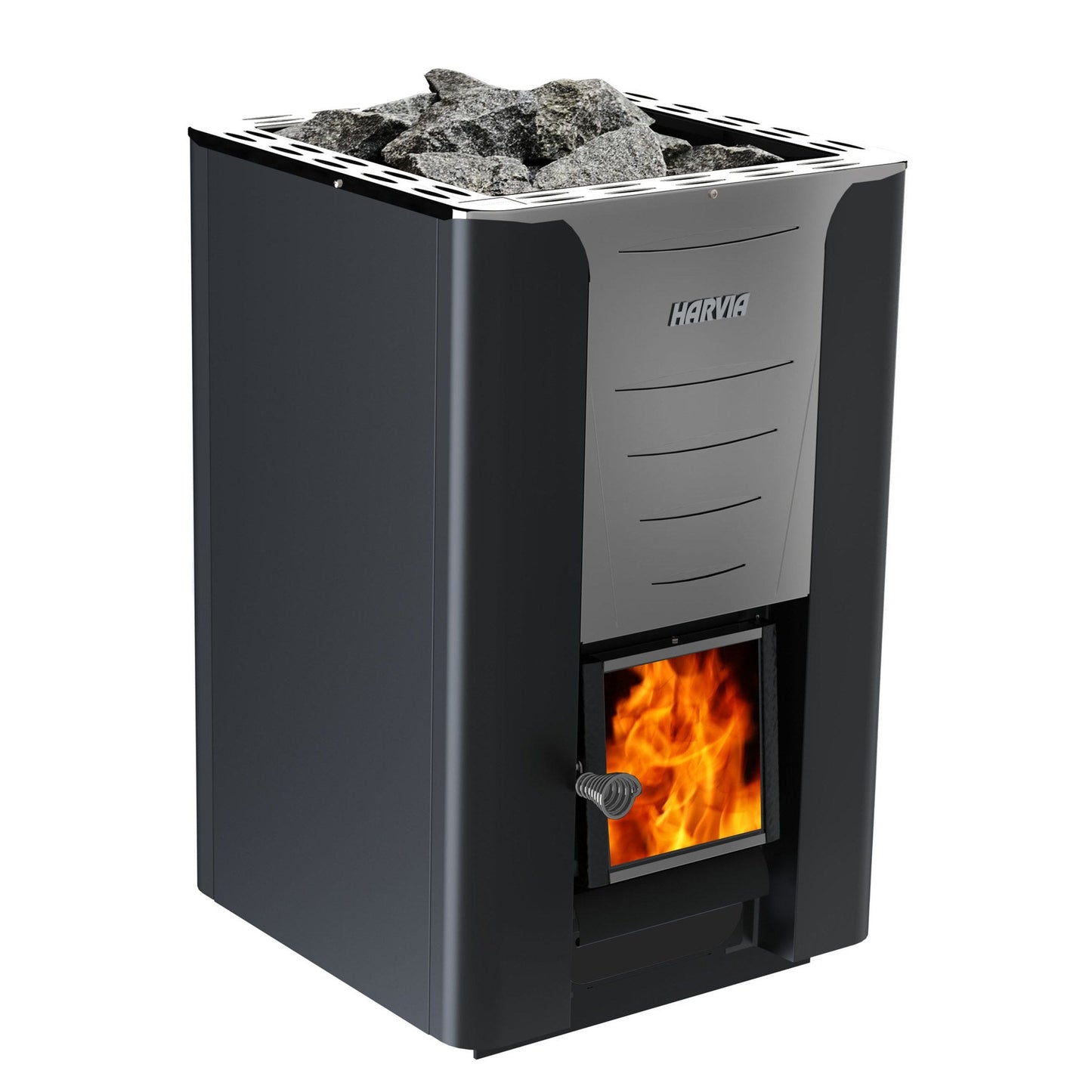 Harvia Pro 36 wood-burning sauna stove, the largest in the Pro range