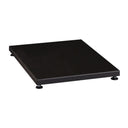 Harvia WL100 black protective bedding floor plate for a wood-burning sauna stove