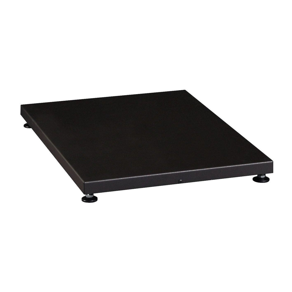 Harvia WL100 black protective bedding floor plate for a wood-burning sauna stove