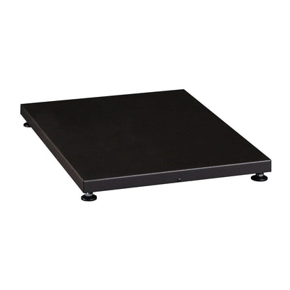 Harvia WL100 black protective bedding floor plate for a wood-burning sauna stove