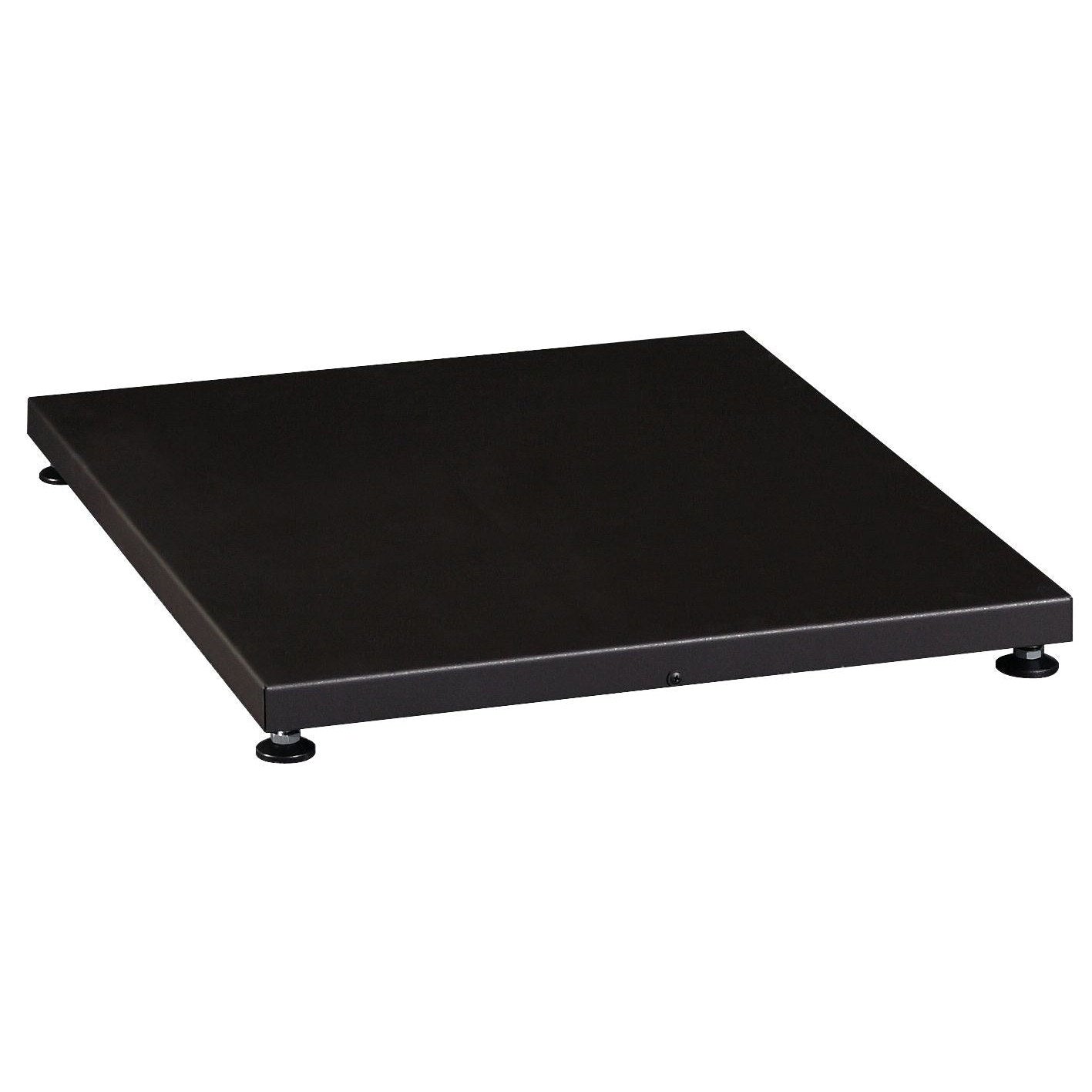 Harvia WL110 large black protective bedding floor plate for a wood-burning sauna stove
