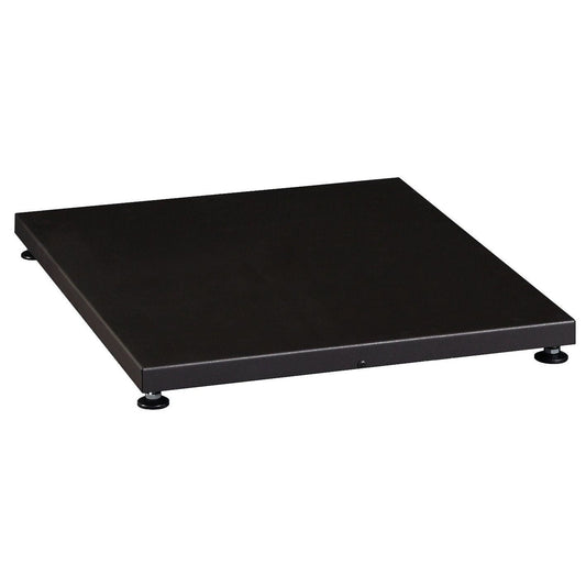 Harvia WL110 large black protective bedding floor plate for a wood-burning sauna stove