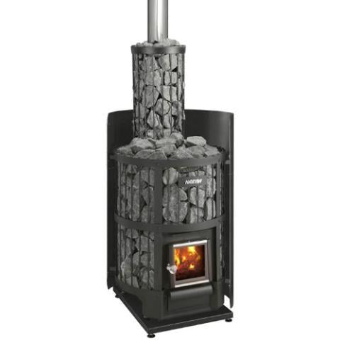 Harvia WL200 black steel protective sheath panel for Legend series sauna stoves