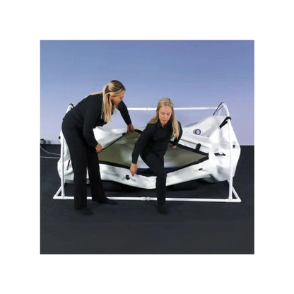 Summit to Sea Grand Dive hyperbaric chamber - deflated for storage