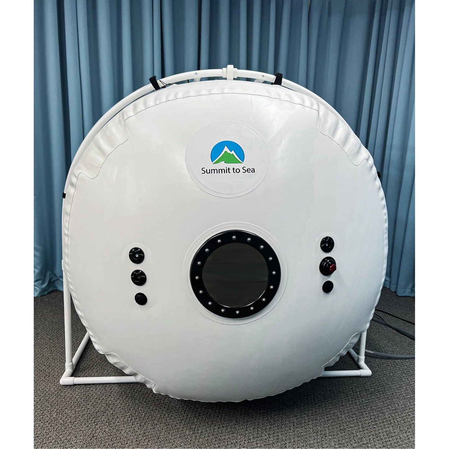 Summit to Sea Grand Dive Pro Plus 6.5 ft hyperbaric chamber - front view