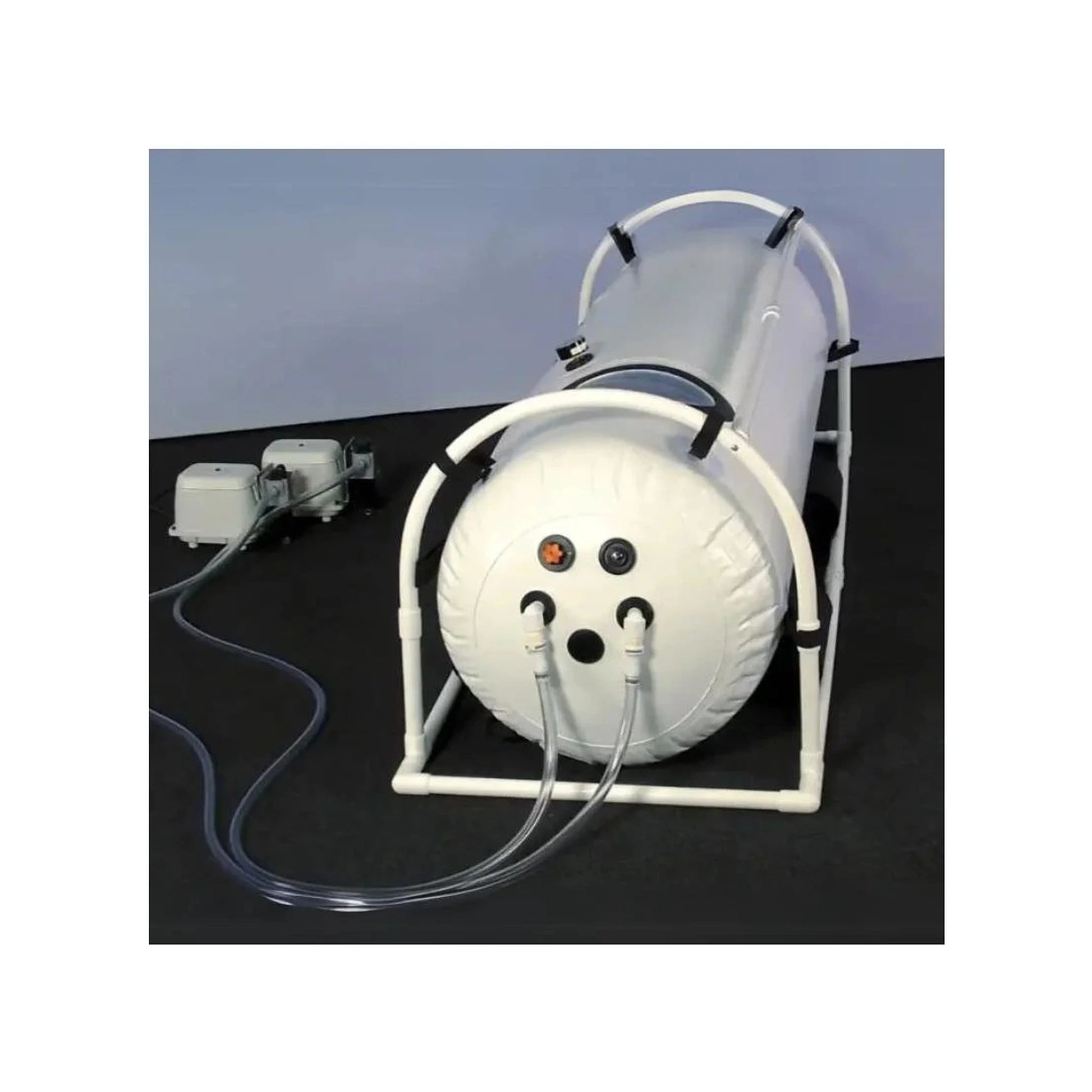 Summit to Sea Shallow Dive hyperbaric chamber - fully inflated setup