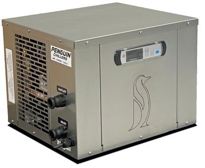 Penguin Cold Therapy Chiller, the chiller offered with the Baltic Plunge Tub