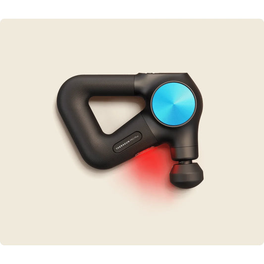 Theragun Pro Plus G6 front view — 5-in-1 percussive therapy device by Therabody (SKU TG0003970-1A10)