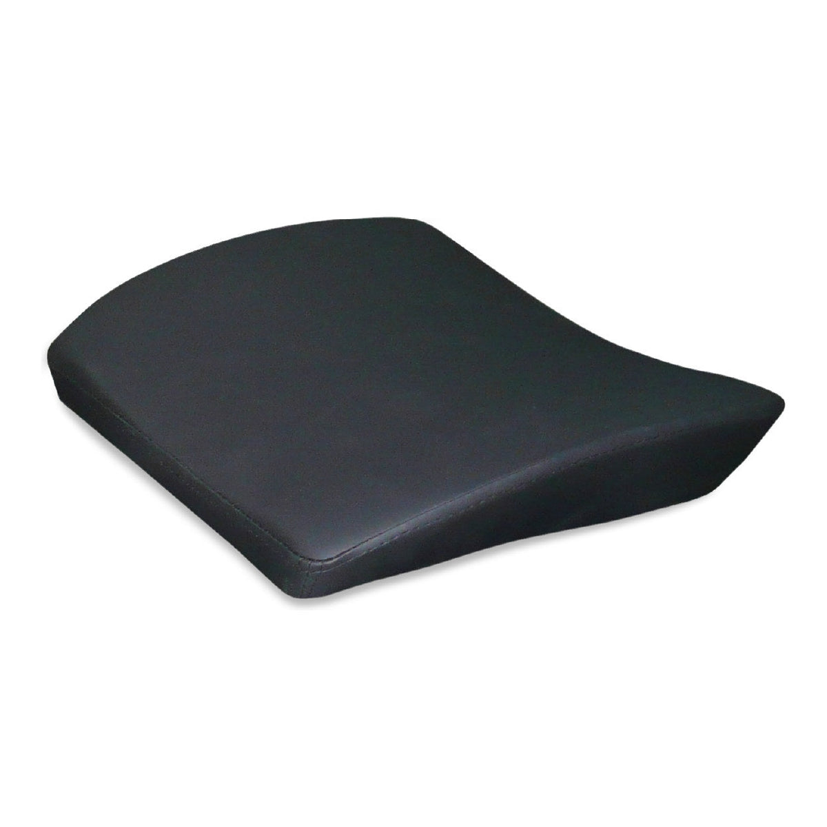 Power Plate Lumbar Support Pillow, contoured black wedge cushion