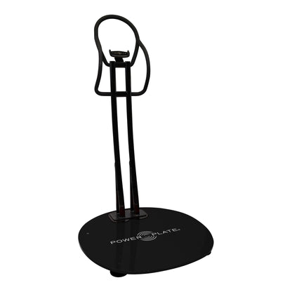 Power Plate MOVE Stability Bar and Power Shield kit showing the looped handlebar and mobile device holder