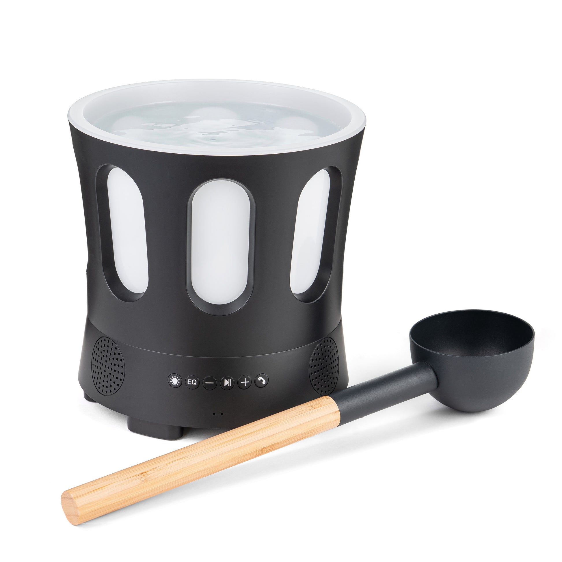 SaunaLife ZONE Bluetooth Sauna Bucket with Speaker and Lighting, view 4